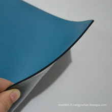 Tapis de table ESD en caoutchouc à deux couches de couleur bleue